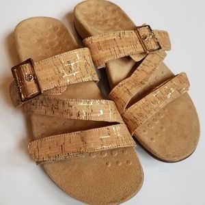 Vionic Orthaheel Skylar Adjustable Slide Sandal 9